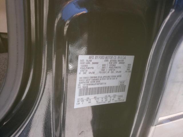Photo 10 from auction – 2001 FORD F150 SUPER with VIN 1FTRW08L81KF30114