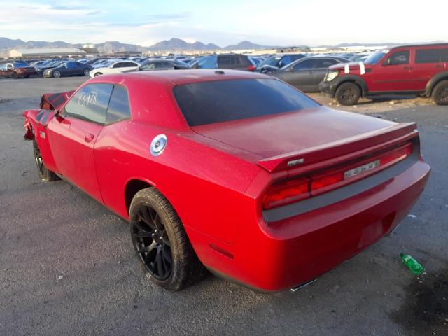 Photo 3 from auction – 2012 DODGE CHALLENGER with VIN 2C3CDYBT8CH118728