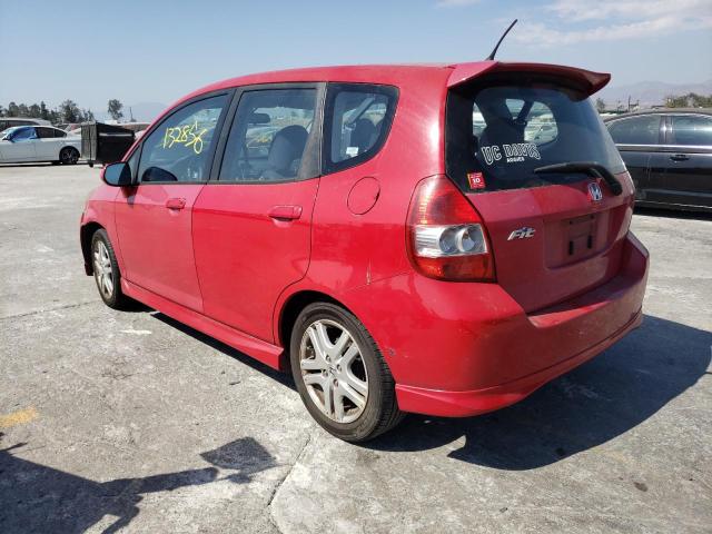 Photo 3 from auction – 2007 HONDA FIT S with VIN JHMGD38647S013053