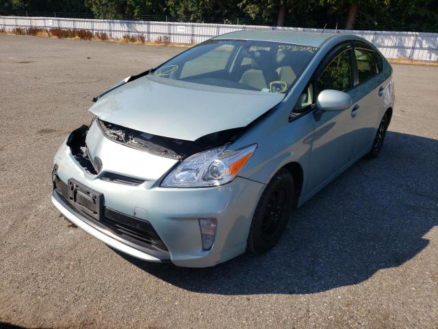 Photo 2 from auction – 2015 TOYOTA PRIUS with VIN JTDKN3DU1F1995805
