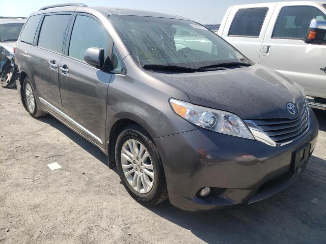 TOYOTA SIENNA XLE 2017 with VIN 5TDYZ3DC8HS854516 - Photo from auction
