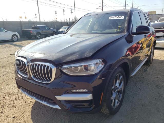 Photo 2 from auction – 2021 BMW X3 SDRIVE3 with VIN 5UXTY3C09M9E81405