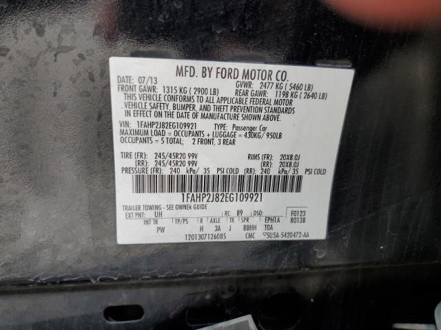 Photo 10 from auction – 2014 FORD TAURUS LIM with VIN 1FAHP2J82EG109921