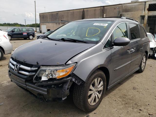 Photo 2 from auction – 2015 HONDA ODYSSEY EX with VIN 5FNRL5H41FB053982