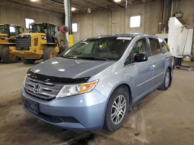 Photo 2 from auction – 2011 HONDA ODYSSEY EX with VIN 5FNRL5H67BB020738