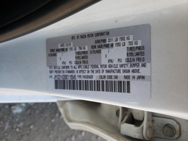 Photo 10 from auction – 2011 MAZDA 3 with VIN JM1DE1HZ8B0116545