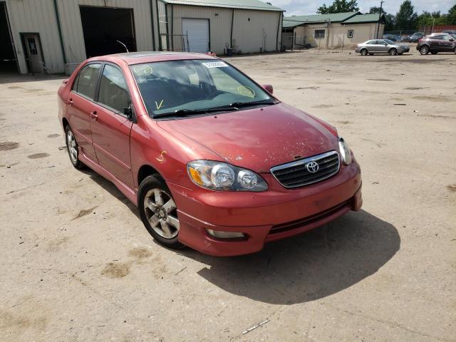 TOYOTA COROLLA 2008 with VIN 1NXBR32E48Z955392 - Photo from auction