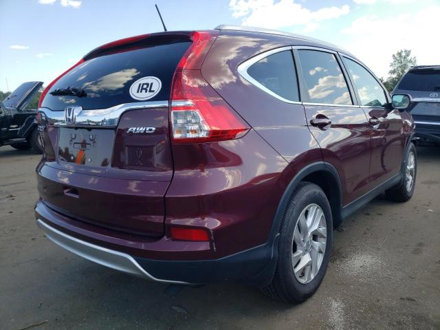 Photo 4 from auction – 2016 HONDA CR-V EXL with VIN 5J6RM4H70GL040490