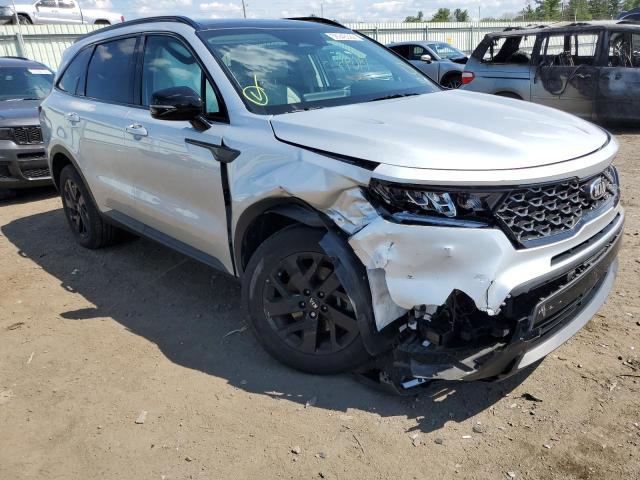 KIA SORENTO S 2021 with VIN 5XYRLDLC9MG064730 - Photo from auction
