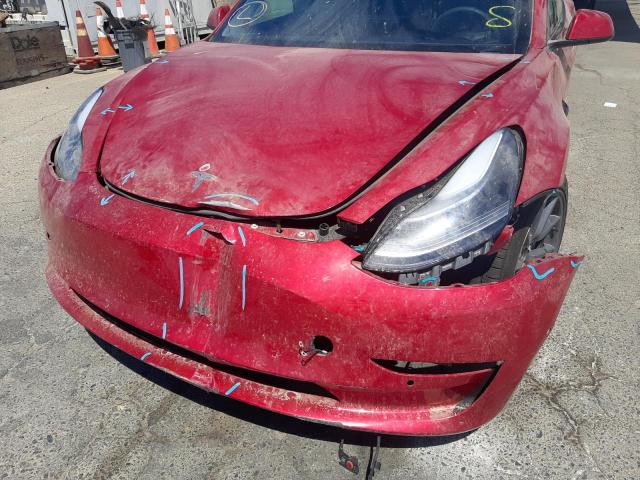 Photo 9 from auction – 2021 TESLA MODEL 3 with VIN 5YJ3E1EA4MF941321