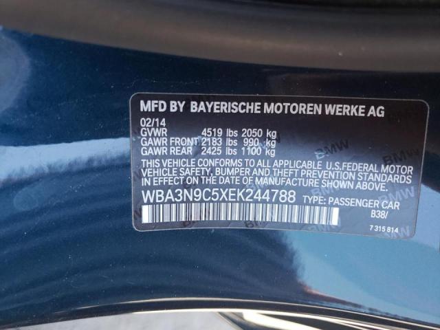 Photo 10 from auction – 2014 BMW 428 XI with VIN WBA3N9C5XEK244788