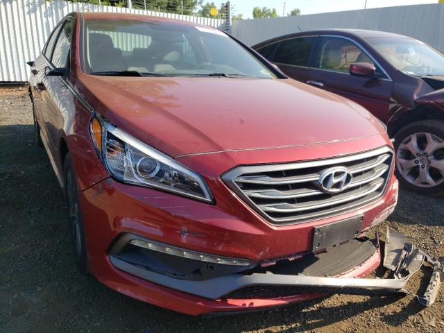 HYUNDAI SONATA SPO 2016 with VIN 5NPE34AF8GH280691 - Photo from auction