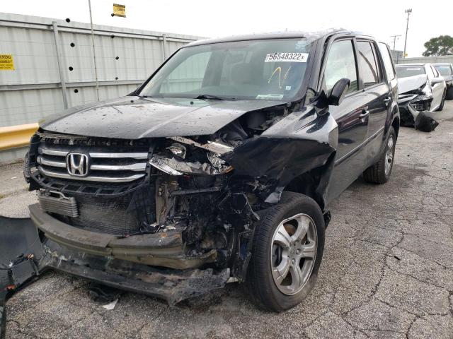 Photo 2 from auction – 2013 HONDA PILOT EX with VIN 5FNYF4H43DB059180