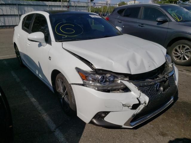 LEXUS CT 200 2016 with VIN JTHKD5BH4G2272657 - Photo from auction