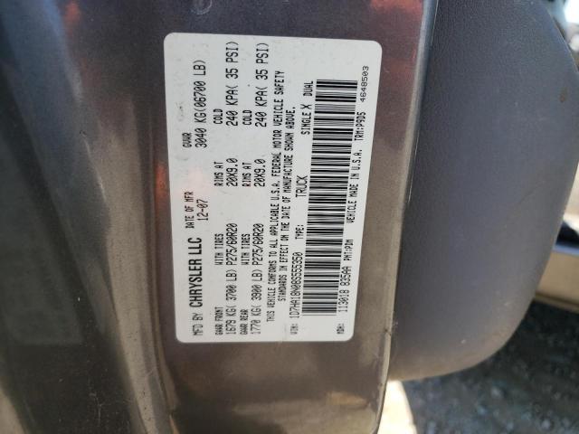 Photo 10 from auction – 2008 DODGE RAM 1500 S with VIN 1D7HA18N08S555350