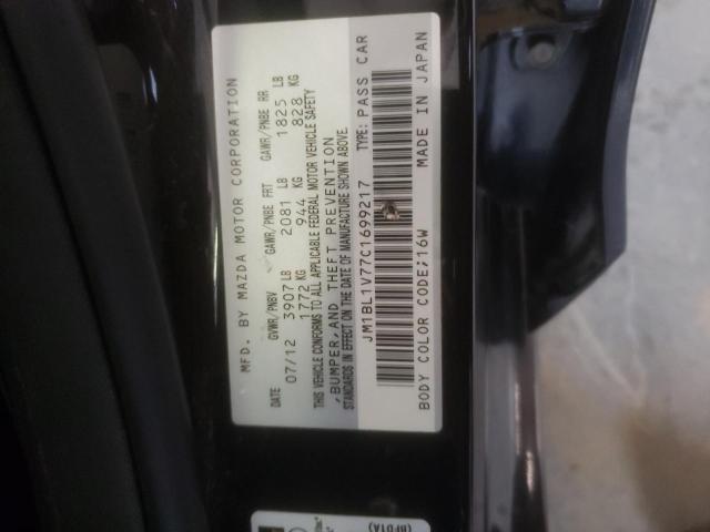 Photo 10 from auction – 2012 MAZDA 3 I with VIN JM1BL1V77C1699217