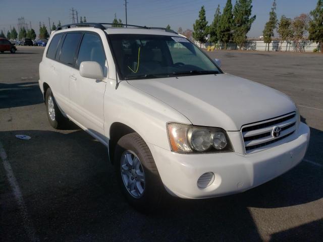 TOYOTA HIGHLANDER 2003 with VIN JTEGF21A430094500 - Photo from auction