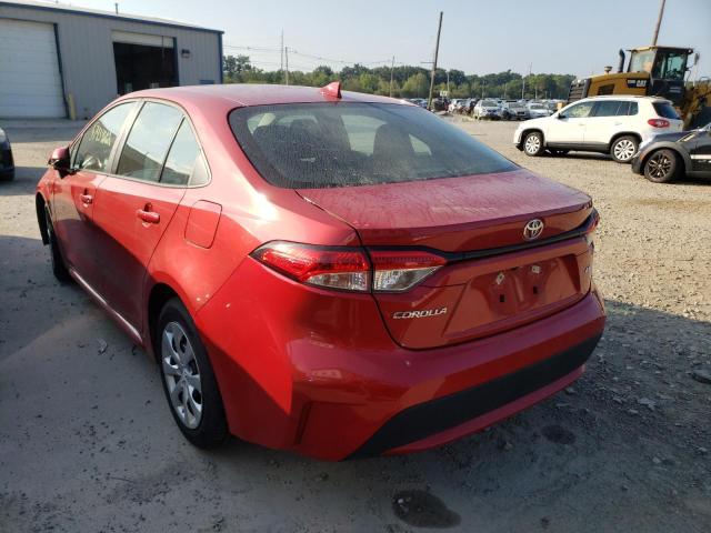 Photo 3 from auction – 2021 TOYOTA COROLLA LE with VIN 5YFEPMAE9MP209672