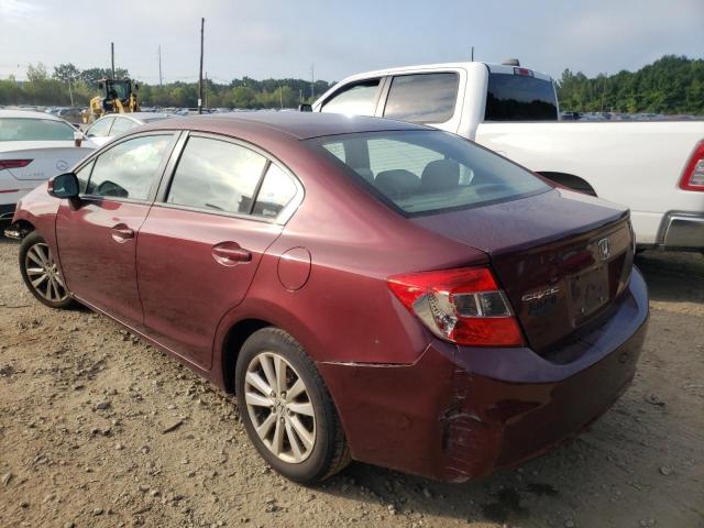 Photo 3 from auction – 2012 HONDA CIVIC EX with VIN 2HGFB2F8XCH509012