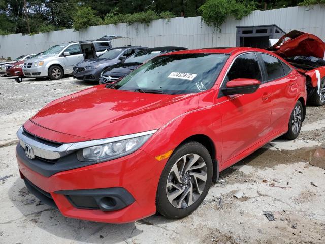 Photo 2 from auction – 2017 HONDA CIVIC EX with VIN 2HGFC2F88HH544135