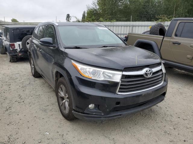TOYOTA HIGHLANDER 2014 with VIN 5TDJKRFH1ES070448 - Photo from auction