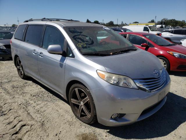 TOYOTA SIENNA XLE 2012 with VIN 5TDYK3DC1CS210465 - Photo from auction