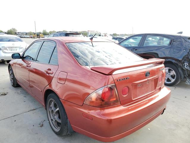 Photo 3 from auction – 2001 LEXUS IS 300 with VIN JTHBD182610016597