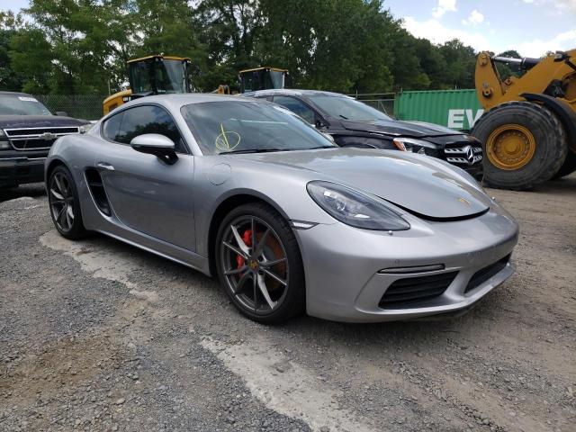 PORSCHE CAYMAN S 2019 with VIN WP0AB2A89KS279082 - Photo from auction