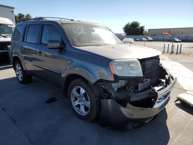 HONDA PILOT EXL 2013 with VIN 5FNYF4H50DB028607 - Photo from auction