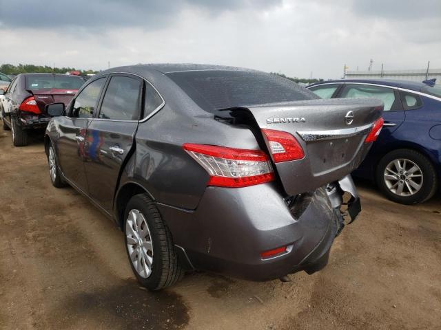 Photo 3 from auction – 2015 NISSAN SENTRA S with VIN 3N1AB7AP2FY283537