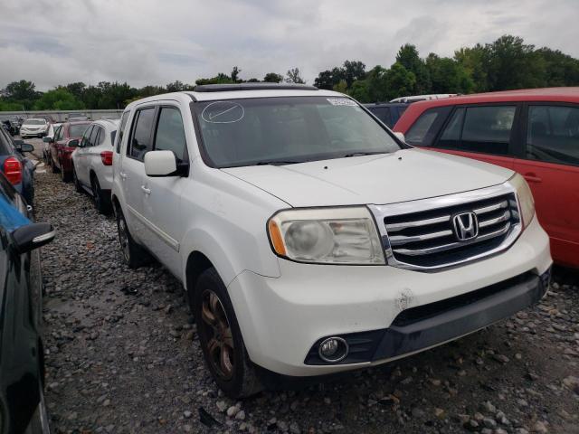 HONDA PILOT EXL 2014 with VIN 5FNYF3H57EB007278 - Photo from auction