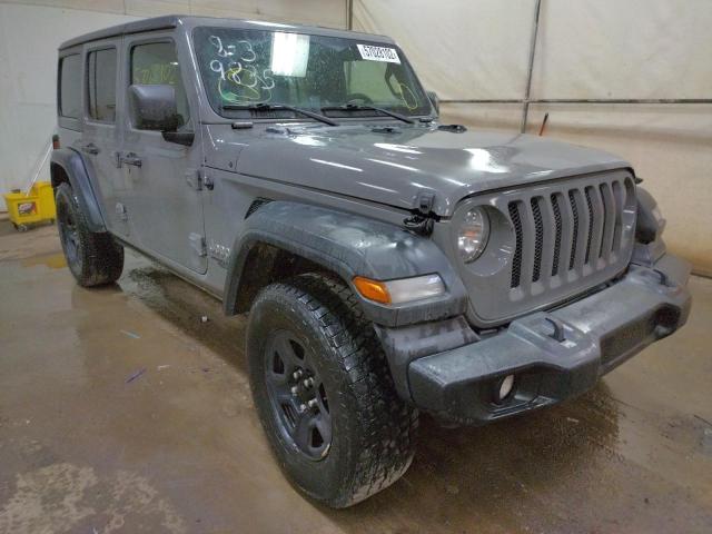 JEEP WRANGLER U 2018 with VIN 1C4HJXDG2JW249835 - Photo from auction