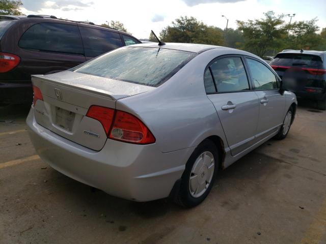 Photo 4 from auction – 2006 HONDA CIVIC HYBR with VIN JHMFA36266S026809
