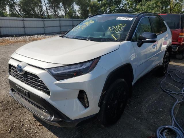 Photo 2 from auction – 2022 TOYOTA RAV4 XSE with VIN 2T3E6RFV2NW031183
