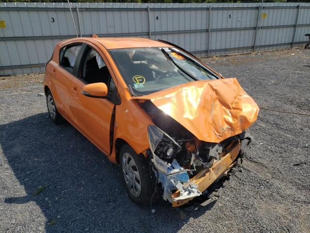 TOYOTA PRIUS C 2015 with VIN JTDKDTB34F1087975 - Photo from auction