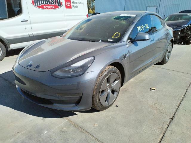Photo 2 from auction – 2022 TESLA MODEL 3 with VIN 5YJ3E1EA0NF118614