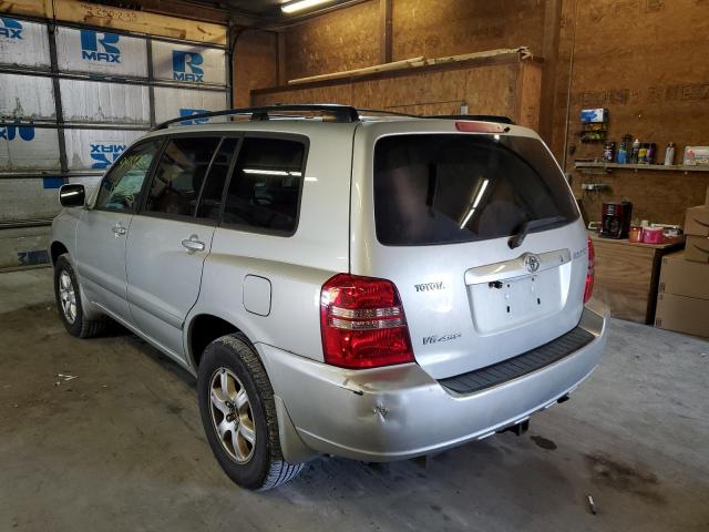 Photo 3 from auction – 2003 TOYOTA HIGHLANDER with VIN JTEHF21A330138605