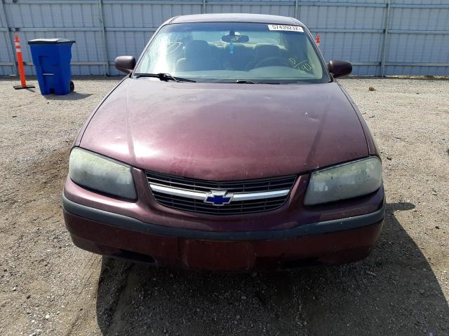 Photo 9 from auction – 2004 CHEVROLET IMPALA with VIN 2G1WF52E349116926