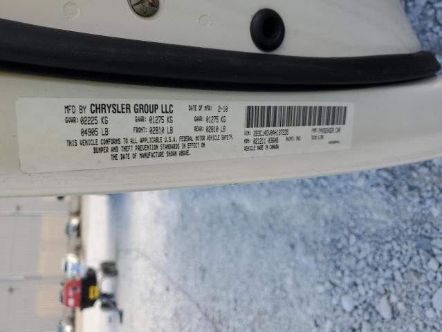 Photo 10 from auction – 2010 DODGE CHALLENGER with VIN 2B3CJ4DV0AH137235