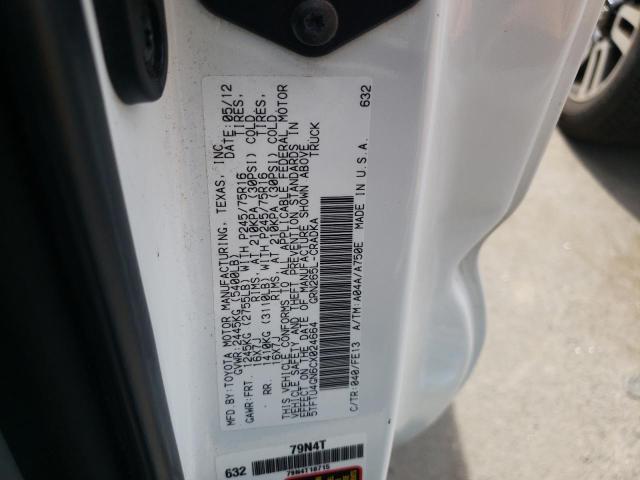 Photo 10 from auction – 2012 TOYOTA TACOMA PRE with VIN 5TFTU4GN6CX024664