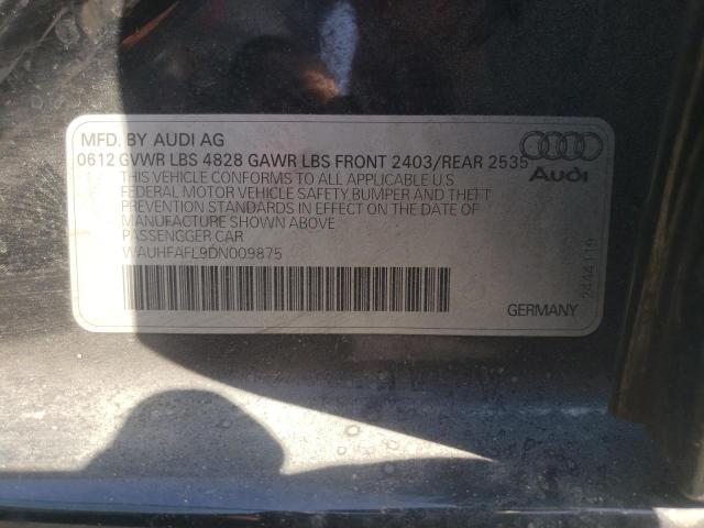 صورة رقم 10 من المزاد - 2013 AUDI A4 PREMIUM مع VIN WAUHFAFL9DN009875