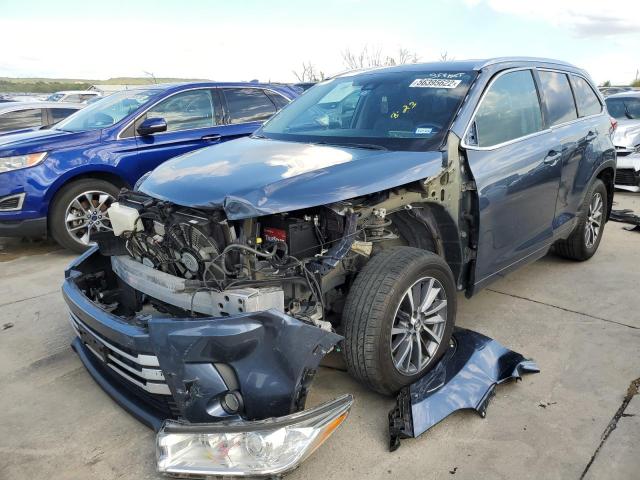 Photo 2 from auction – 2018 TOYOTA HIGHLANDER with VIN 5TDJZRFH9JS900020