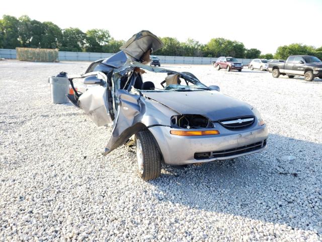 CHEVROLET AVEO BASE 2007 with VIN KL1TD66607B755347 - Photo from auction