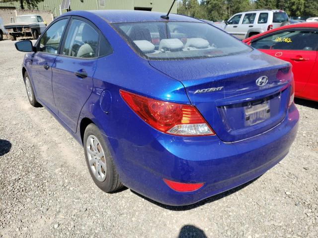 Photo 3 from auction – 2012 HYUNDAI ACCENT GLS with VIN KMHCT4AE4CU083270