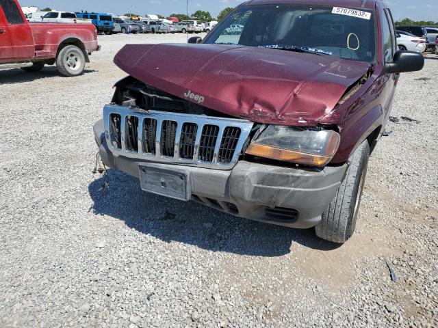 Photo 9 from auction – 2000 JEEP CHEROKEE with VIN 1J4GW48S9YC269032
