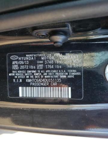 Photo 10 from auction – 2013 HYUNDAI VELOSTER with VIN KMHTC6AD4DU151135