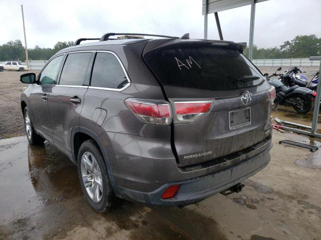 Photo 3 from auction – 2014 TOYOTA HIGHLANDER with VIN 5TDYKRFHXES019075