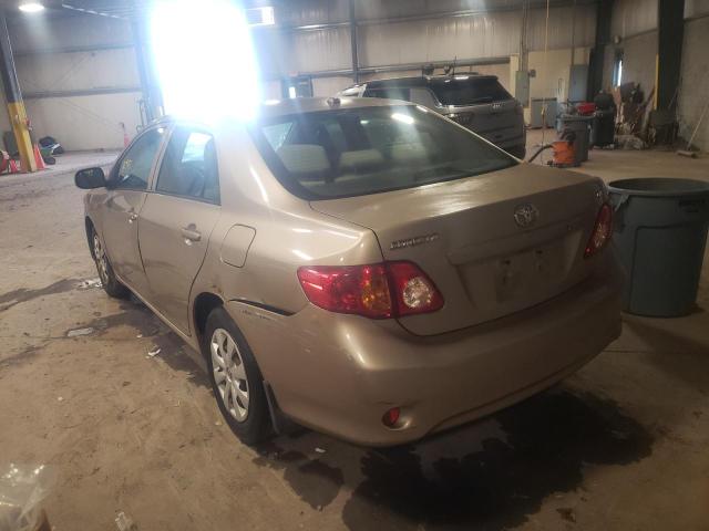 Photo 3 from auction – 2009 TOYOTA COROLLA BA with VIN 2T1BU40E19C075227