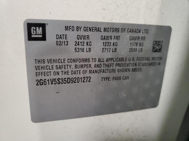 Photo 10 from auction – 2013 CADILLAC XTS PLATIN with VIN 2G61V5S35D9201272