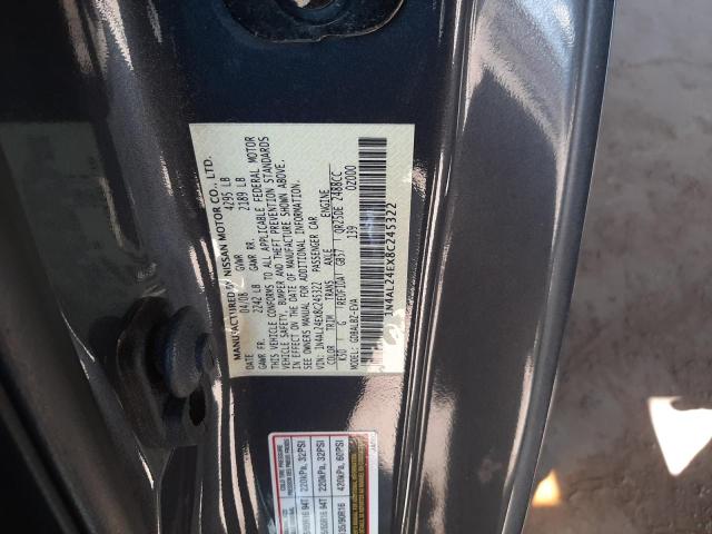 Photo 10 from auction – 2008 NISSAN ALTIMA with VIN 1N4AL24EX8C245322